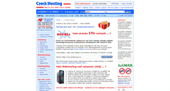 Desktop Screenshot of czechhosting.com